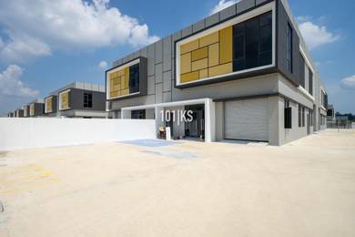 ROI 4.2% !! 150 AMP !! Eco Business Park V Semi-D Factory Puncak Alam