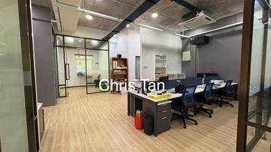 Solaria Square fully fitted 2600sf shop office level 1 high visibility