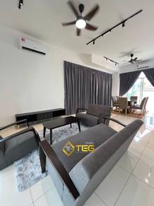 Reno Furnish Setia Alam Eco Park Duta Double Storey Semi D House Rent