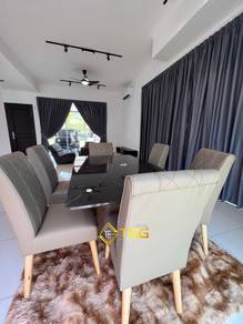 Reno Furnish Setia Alam Eco Park Duta Double Storey Semi D House Rent