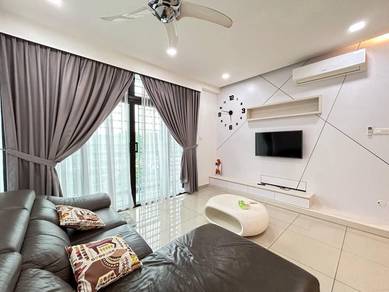 Citywoods @ JB Town 2+1beds With Balcony Full Furnish For Rent