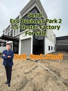 Senai Eco Business Park 1.5 Storey Cluster Factory,Light Industry