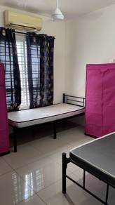 Medium Room for Female Working Tenant at Ritma Perdana, Puncak Alam