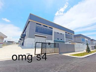 Brand New Kapar 1.5sty semi D factory 13080sf 400amps height 40ft Rent