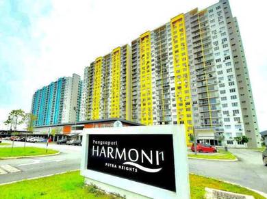 800sqft 💥 DEKAT LRT 🔰 Pangsapuri Harmoni 1 RSKU, Putra Heights