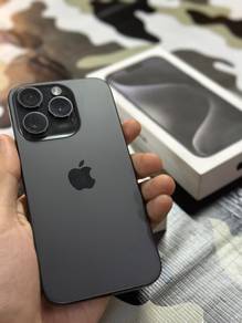 iphone 15 pro 128gb titanium black