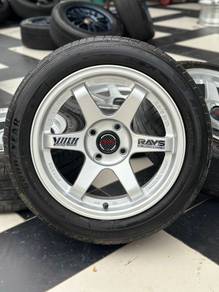 Te37 15 inch sportrim Wira satria vios alza