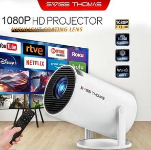 1080Hp Projector with bluetooth & remote