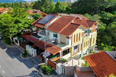 BACK FACING RIVER❗️3 Storey Semi D Riverview Kemensah Taman Melawati
