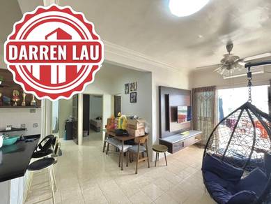 SRI KRISTAL 886sf RENOVATED & FURNISHED LOW FLOOR 1CARPARK AYER ITAM