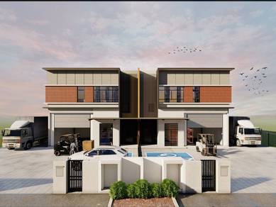 Paramount Palmera, Industrial Park @Bukit Minyak 2 Storey Semi D Light