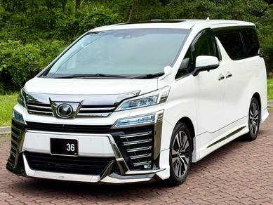 Toyota VELLFIRE 2.5 ZG (JBL)- (36)plate