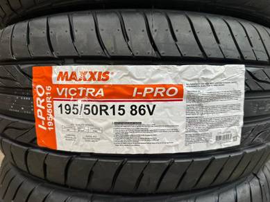 195/50/15 Maxxis Victra I-Pro Tyre 2025 Tayar