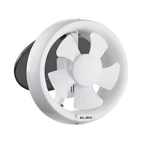 Elba 8" Glass Mounted Ventilation Fan EGVFE0815WH