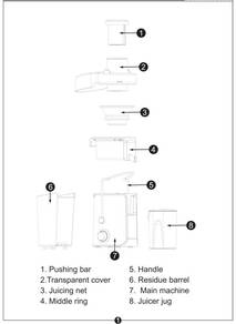 Elba EJEM0544SS Juice Extractor