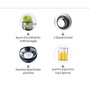 Elba EJEM0544SS Juice Extractor