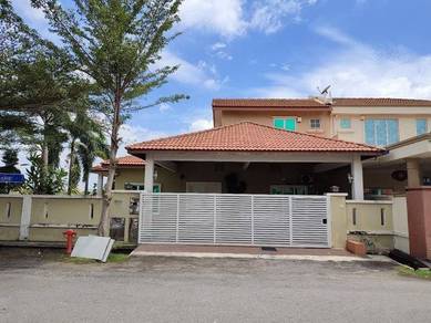 cheap 1.5 storey semi d mutiara bukit raja 2 klang