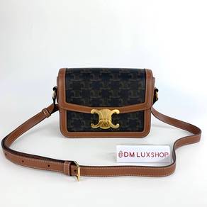 Preloved Celine Teen Triomphe Shoulder Bag