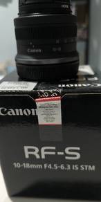 Canon Lens RF - S 10-18mm f4.5-6.3 IS STM