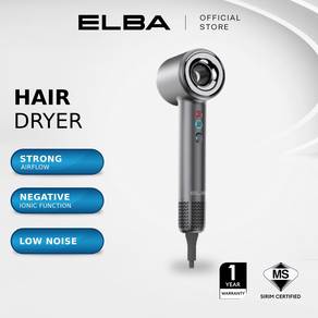 Elba 1600w Hair Dryer EHDQ6663DCBK TITANIUM GREY