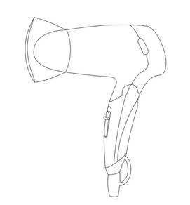 ELBA 1200W hair dryer EHDG1226TRSV