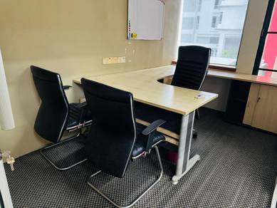 FOR RENT 2nd Floor Office Bayan Bay Queensbay Sg Nibong Fully Furnish