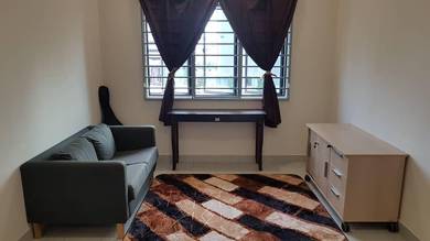 Seruling Apartment, Bandar Bukit Raja, Partially Furnished For Sale