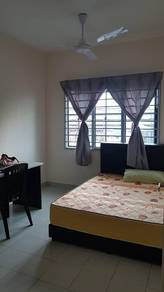Seruling Apartment, Bandar Bukit Raja, Partially Furnished For Sale