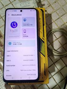 nubia neo2 5g ram8+12 rom256gb fullbox jual/swap