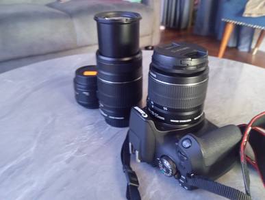 Kamera DSLR + Lens efs 50-250