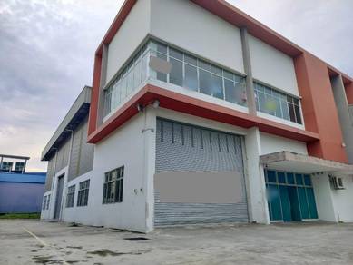 1.5-Storey Semi-D Factory 80x160 @ JLN Selatan Impian Emas Light Indus