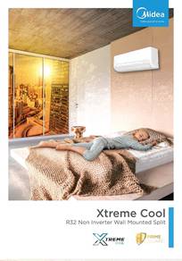 Midea 2.0hp R32 Air-cond +install