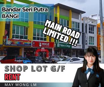 BANDAR SERI PUTRA @ Kajang, G/F Shop🏪  Facing Main Road, LIMITED UNIT