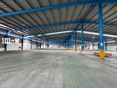 Value Rent With CF Roi 5.3% Tenanted Renovate 2Sty Factory Meru Klang
