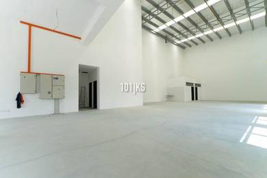 ROI 4.2%!!Eco Business Park V Puncak Alam Semi D Warehouse Factory