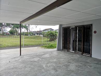 Single Storey Terrace Corner house at Tabuan Laru For Rent