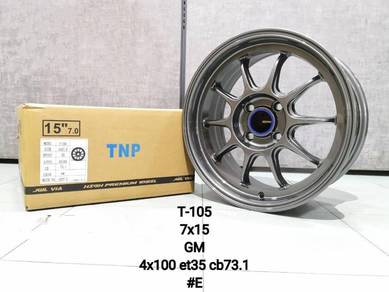 New rim enkei t-105 15 inchi gunmetal