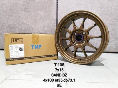 New rim enkei t-105 15 inchi sand bronze
