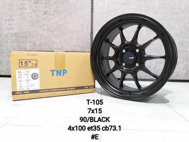 New rim enkei t-105 15 inchi black