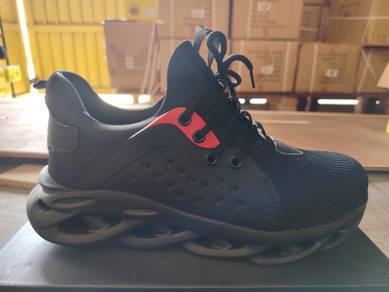 SPORTY AIR Safety Shoes Model : 808 Black