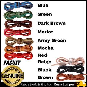 Yasuit Leather Shoelace Cowhide Tali Kasut Shoe