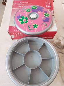 Round Revolving Tray Set Hidangan Jamuan Kenduri