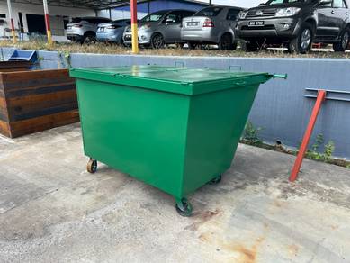 Muhibbah Tong Sampah Besi Leach Bin Ready Stock