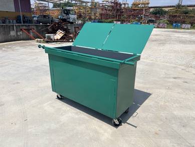 Muhibbah Tong Sampah Besi Leach Bin Ready Stock