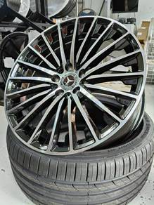 Mercedes W212 W213 W214 19" Rim + Tayar Baru R117