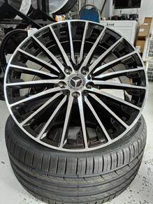 Mercedes W212 W213 W214 19" Rim + Tayar Baru R117