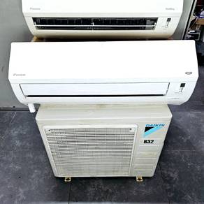 Used Aircond Daikin R32 Second 1hp-3hp T2125D