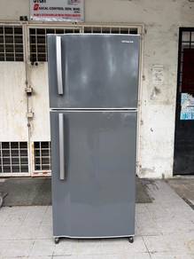 Hitachi Peti ais Fridge Twin Door 475Ltr