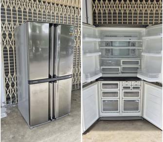 Sharp 4 Door Fridge Peti ais 556Liter