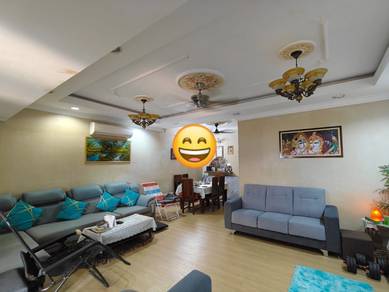 CHEAPER unit Full front extend Reno fully Bandar Botanic Klang